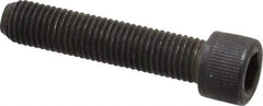 Value Collection - 5/16-24 UNF Hex Socket Drive, Socket Cap Screw - Alloy Steel, Black Oxide Finish, Fully Threaded, 1-1/2" Length Under Head - USA Tool & Supply