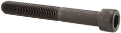 Value Collection - 5/16-24 UNF Hex Socket Drive, Socket Cap Screw - Alloy Steel, Black Oxide Finish, Partially Threaded, 2-1/2" Length Under Head - USA Tool & Supply