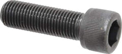 Value Collection - 3/8-24 UNF Hex Socket Drive, Socket Cap Screw - Alloy Steel, Black Oxide Finish, Fully Threaded, 1-1/4" Length Under Head - USA Tool & Supply
