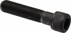Value Collection - 3/8-24 UNF Hex Socket Drive, Socket Cap Screw - Alloy Steel, Black Oxide Finish, Partially Threaded, 1-3/4" Length Under Head - USA Tool & Supply