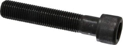 Value Collection - 3/8-24 UNF Hex Socket Drive, Socket Cap Screw - Alloy Steel, Black Oxide Finish, Partially Threaded, 2" Length Under Head - USA Tool & Supply