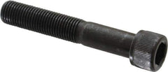 Value Collection - 3/8-24 UNF Hex Socket Drive, Socket Cap Screw - Alloy Steel, Black Oxide Finish, Partially Threaded, 2-1/4" Length Under Head - USA Tool & Supply