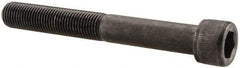 Value Collection - 3/8-24 UNF Hex Socket Drive, Socket Cap Screw - Alloy Steel, Black Oxide Finish, Partially Threaded, 3" Length Under Head - USA Tool & Supply