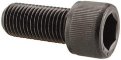 Value Collection - 7/16-20 UNF Hex Socket Drive, Socket Cap Screw - Alloy Steel, Black Oxide Finish, Fully Threaded, 1" Length Under Head - USA Tool & Supply