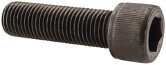 Value Collection - 7/16-20 UNF Hex Socket Drive, Socket Cap Screw - Alloy Steel, Black Oxide Finish, Fully Threaded, 1-1/2" Length Under Head - USA Tool & Supply