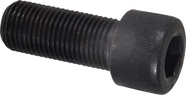 Value Collection - 1/2-20 UNF Hex Socket Drive, Socket Cap Screw - Alloy Steel, Black Oxide Finish, Fully Threaded, 1-1/4" Length Under Head - USA Tool & Supply