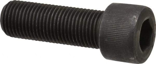 Value Collection - 1/2-20 UNF Hex Socket Drive, Socket Cap Screw - Alloy Steel, Black Oxide Finish, Fully Threaded, 1-1/2" Length Under Head - USA Tool & Supply