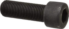 Value Collection - 1/2-20 UNF Hex Socket Drive, Socket Cap Screw - Alloy Steel, Black Oxide Finish, Fully Threaded, 1-1/2" Length Under Head - USA Tool & Supply
