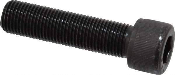Value Collection - 1/2-20 UNF Hex Socket Drive, Socket Cap Screw - Alloy Steel, Black Oxide Finish, Fully Threaded, 2" Length Under Head - USA Tool & Supply