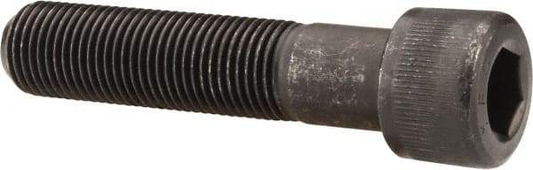 Value Collection - 1/2-20 UNF Hex Socket Drive, Socket Cap Screw - Alloy Steel, Black Oxide Finish, Partially Threaded, 2-1/4" Length Under Head - USA Tool & Supply