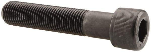 Value Collection - 1/2-20 UNF Hex Socket Drive, Socket Cap Screw - Alloy Steel, Black Oxide Finish, Partially Threaded, 2-1/2" Length Under Head - USA Tool & Supply