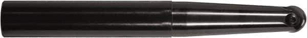 Millstar - 12mm Cut Diam, 165mm Max Depth of Cut, 16mm Shank Diam, 190mm OAL, Indexable Ball Nose End Mill - Straight Shank, SFTA Toolholder, MB, MBT, RBT Insert - USA Tool & Supply