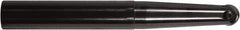 Millstar - 12mm Cut Diam, 165mm Max Depth of Cut, 16mm Shank Diam, 190mm OAL, Indexable Ball Nose End Mill - Straight Shank, SFTA Toolholder, MB, MBT, RBT Insert - USA Tool & Supply