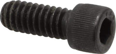 Value Collection - 1/4-20 UNC Hex Socket Drive, Socket Cap Screw - Alloy Steel, Black Oxide Finish, Fully Threaded, 5/8" Length Under Head - USA Tool & Supply