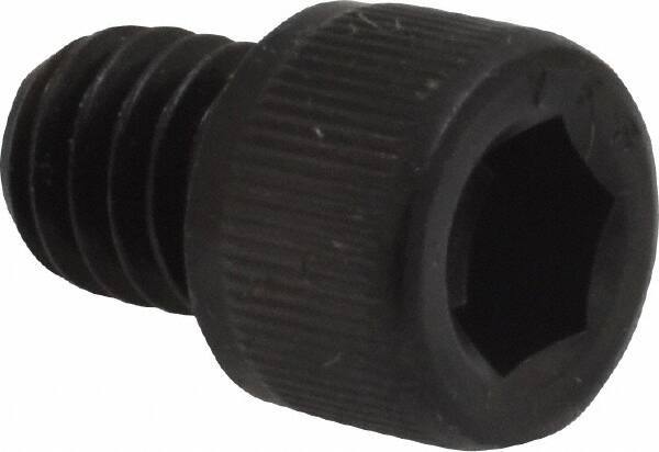 Value Collection - 5/16-18 UNC Hex Socket Drive, Socket Cap Screw - Alloy Steel, Black Oxide Finish, Fully Threaded, 3/8" Length Under Head - USA Tool & Supply