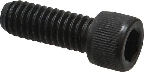 Value Collection - 5/16-18 UNC Hex Socket Drive, Socket Cap Screw - Alloy Steel, Black Oxide Finish, Fully Threaded, 7/8" Length Under Head - USA Tool & Supply