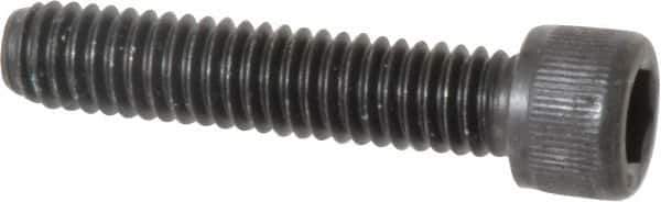 Value Collection - 5/16-18 UNC Hex Socket Drive, Socket Cap Screw - Alloy Steel, Black Oxide Finish, Fully Threaded, 1-1/2" Length Under Head - USA Tool & Supply