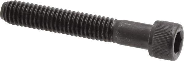 Value Collection - 5/16-18 UNC Hex Socket Drive, Socket Cap Screw - Alloy Steel, Black Oxide Finish, Partially Threaded, 2" Length Under Head - USA Tool & Supply