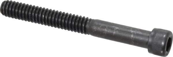 Value Collection - 5/16-18 UNC Hex Socket Drive, Socket Cap Screw - Alloy Steel, Black Oxide Finish, Partially Threaded, 3" Length Under Head - USA Tool & Supply