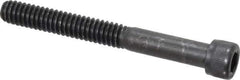 Value Collection - 5/16-18 UNC Hex Socket Drive, Socket Cap Screw - Alloy Steel, Black Oxide Finish, Partially Threaded, 3" Length Under Head - USA Tool & Supply
