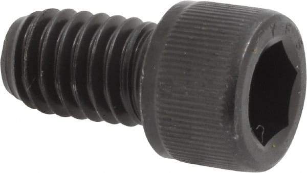 Value Collection - 3/8-16 UNC Hex Socket Drive, Socket Cap Screw - Alloy Steel, Black Oxide Finish, Fully Threaded, 5/8" Length Under Head - USA Tool & Supply