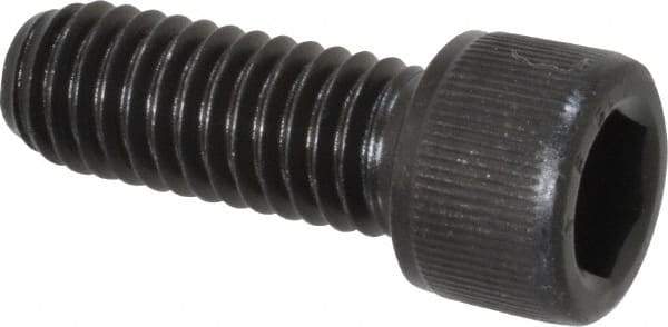 Value Collection - 3/8-16 UNC Hex Socket Drive, Socket Cap Screw - Alloy Steel, Black Oxide Finish, Fully Threaded, 1" Length Under Head - USA Tool & Supply