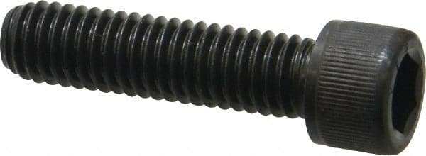 Value Collection - 3/8-16 UNC Hex Socket Drive, Socket Cap Screw - Alloy Steel, Black Oxide Finish, Fully Threaded, 1-1/2" Length Under Head - USA Tool & Supply