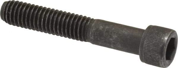 Value Collection - 3/8-16 UNC Hex Socket Drive, Socket Cap Screw - Alloy Steel, Black Oxide Finish, Partially Threaded, 2-1/4" Length Under Head - USA Tool & Supply
