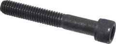 Value Collection - 3/8-16 UNC Hex Socket Drive, Socket Cap Screw - Alloy Steel, Black Oxide Finish, Partially Threaded, 2-1/2" Length Under Head - USA Tool & Supply
