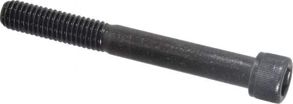 Value Collection - 3/8-16 UNC Hex Socket Drive, Socket Cap Screw - Alloy Steel, Black Oxide Finish, Partially Threaded, 3-1/4" Length Under Head - USA Tool & Supply
