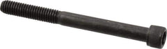 Value Collection - 3/8-16 UNC Hex Socket Drive, Socket Cap Screw - Alloy Steel, Black Oxide Finish, Partially Threaded, 4" Length Under Head - USA Tool & Supply