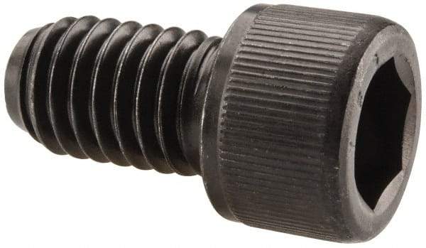 Value Collection - 7/16-14 UNC Hex Socket Drive, Socket Cap Screw - Alloy Steel, Black Oxide Finish, Fully Threaded, 3/4" Length Under Head - USA Tool & Supply