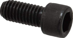 Value Collection - 7/16-14 UNC Hex Socket Drive, Socket Cap Screw - Alloy Steel, Black Oxide Finish, Fully Threaded, 1" Length Under Head - USA Tool & Supply