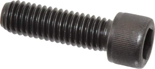 Value Collection - 7/16-14 UNC Hex Socket Drive, Socket Cap Screw - Alloy Steel, Black Oxide Finish, Fully Threaded, 1-1/2" Length Under Head - USA Tool & Supply