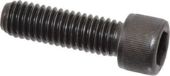 Value Collection - 7/16-14 UNC Hex Socket Drive, Socket Cap Screw - Alloy Steel, Black Oxide Finish, Fully Threaded, 1-1/2" Length Under Head - USA Tool & Supply
