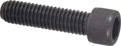 Value Collection - 7/16-14 UNC Hex Socket Drive, Socket Cap Screw - Alloy Steel, Black Oxide Finish, Fully Threaded, 1-3/4" Length Under Head - USA Tool & Supply