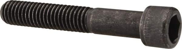 Value Collection - 7/16-14 UNC Hex Socket Drive, Socket Cap Screw - Alloy Steel, Black Oxide Finish, Partially Threaded, 2-3/4" Length Under Head - USA Tool & Supply