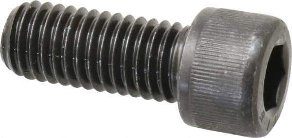 Value Collection - 1/2-13 UNC Hex Socket Drive, Socket Cap Screw - Alloy Steel, Black Oxide Finish, Fully Threaded, 1-1/4" Length Under Head - USA Tool & Supply