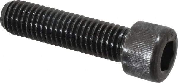 Value Collection - 1/2-13 UNC Hex Socket Drive, Socket Cap Screw - Alloy Steel, Black Oxide Finish, Fully Threaded, 2" Length Under Head - USA Tool & Supply