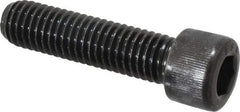 Value Collection - 1/2-13 UNC Hex Socket Drive, Socket Cap Screw - Alloy Steel, Black Oxide Finish, Fully Threaded, 2" Length Under Head - USA Tool & Supply