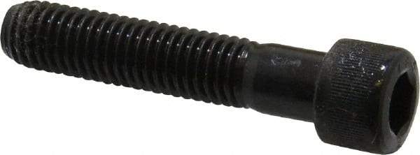 Value Collection - 1/2-13 UNC Hex Socket Drive, Socket Cap Screw - Alloy Steel, Black Oxide Finish, Partially Threaded, 2-1/2" Length Under Head - USA Tool & Supply