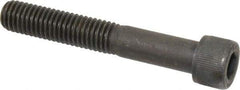 Value Collection - 1/2-13 UNC Hex Socket Drive, Socket Cap Screw - Alloy Steel, Black Oxide Finish, Partially Threaded, 3-1/4" Length Under Head - USA Tool & Supply