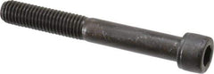 Value Collection - 1/2-13 UNC Hex Socket Drive, Socket Cap Screw - Alloy Steel, Black Oxide Finish, Partially Threaded, 4" Length Under Head - USA Tool & Supply