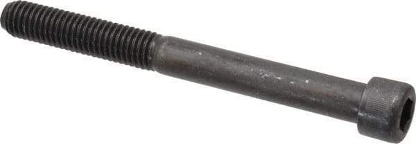 Value Collection - 1/2-13 UNC Hex Socket Drive, Socket Cap Screw - Alloy Steel, Black Oxide Finish, Partially Threaded, 5" Length Under Head - USA Tool & Supply