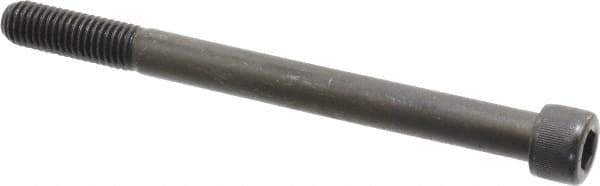 Value Collection - 1/2-13 UNC Hex Socket Drive, Socket Cap Screw - Alloy Steel, Black Oxide Finish, Partially Threaded, 6" Length Under Head - USA Tool & Supply
