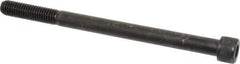 Value Collection - 1/2-13 UNC Hex Socket Drive, Socket Cap Screw - Alloy Steel, Black Oxide Finish, Partially Threaded, 7" Length Under Head - USA Tool & Supply