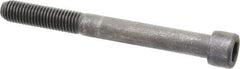 Value Collection - 5/8-11 UNC Hex Socket Drive, Socket Cap Screw - Alloy Steel, Black Oxide Finish, Partially Threaded, 6" Length Under Head - USA Tool & Supply