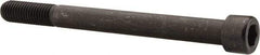 Value Collection - 5/8-11 UNC Hex Socket Drive, Socket Cap Screw - Alloy Steel, Black Oxide Finish, Partially Threaded, 7" Length Under Head - USA Tool & Supply