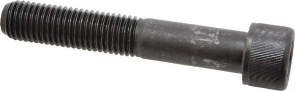 Value Collection - 3/4-10 UNC Hex Socket Drive, Socket Cap Screw - Alloy Steel, Black Oxide Finish, Partially Threaded, 4-1/2" Length Under Head - USA Tool & Supply