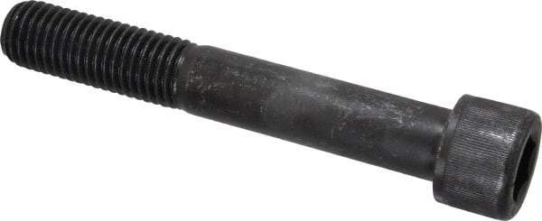Value Collection - 3/4-10 UNC Hex Socket Drive, Socket Cap Screw - Alloy Steel, Black Oxide Finish, Partially Threaded, 5" Length Under Head - USA Tool & Supply